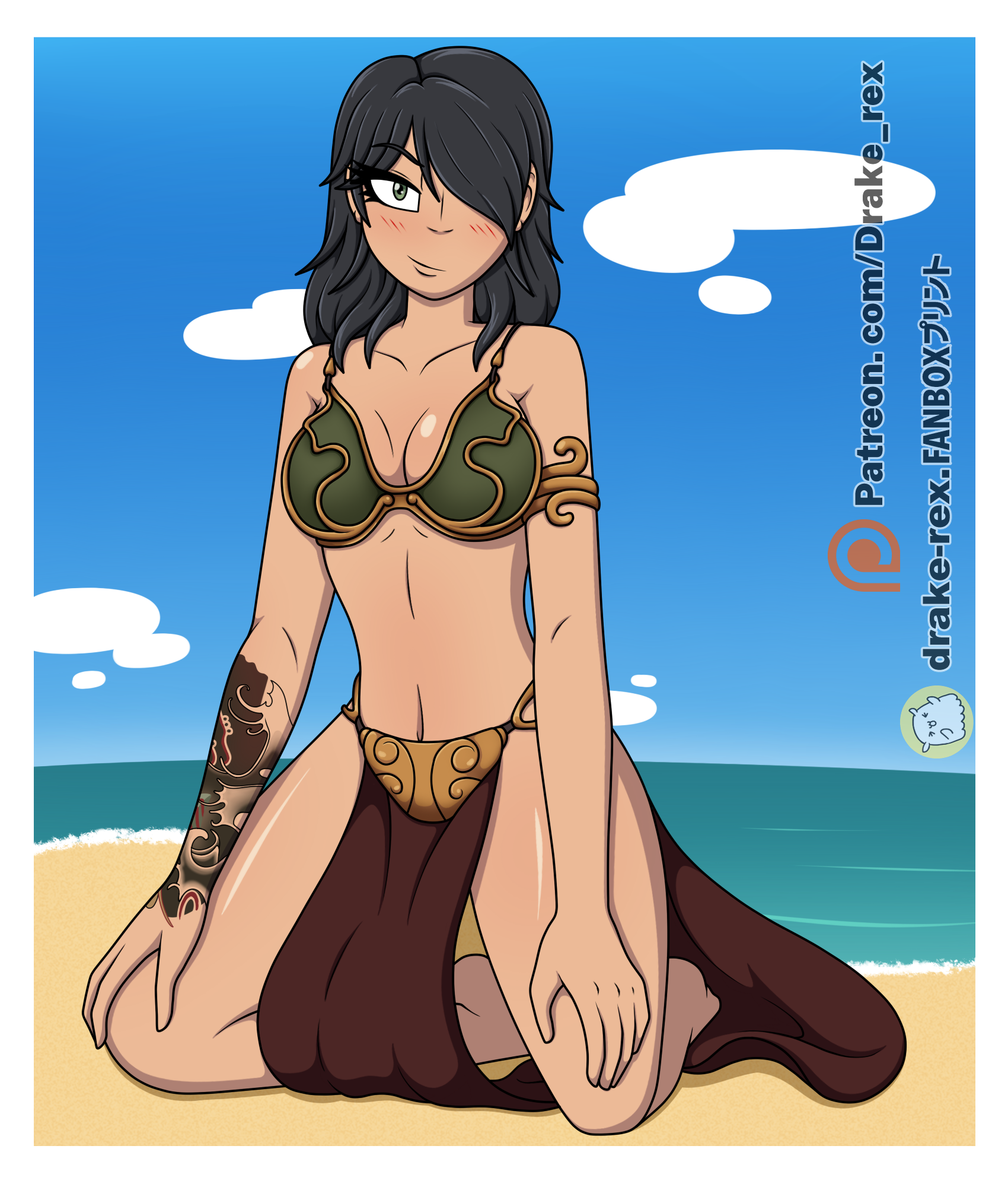Slave Leia (Cosplay) Rule 34 Image