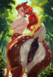 Brown Hair Rule 34 Image