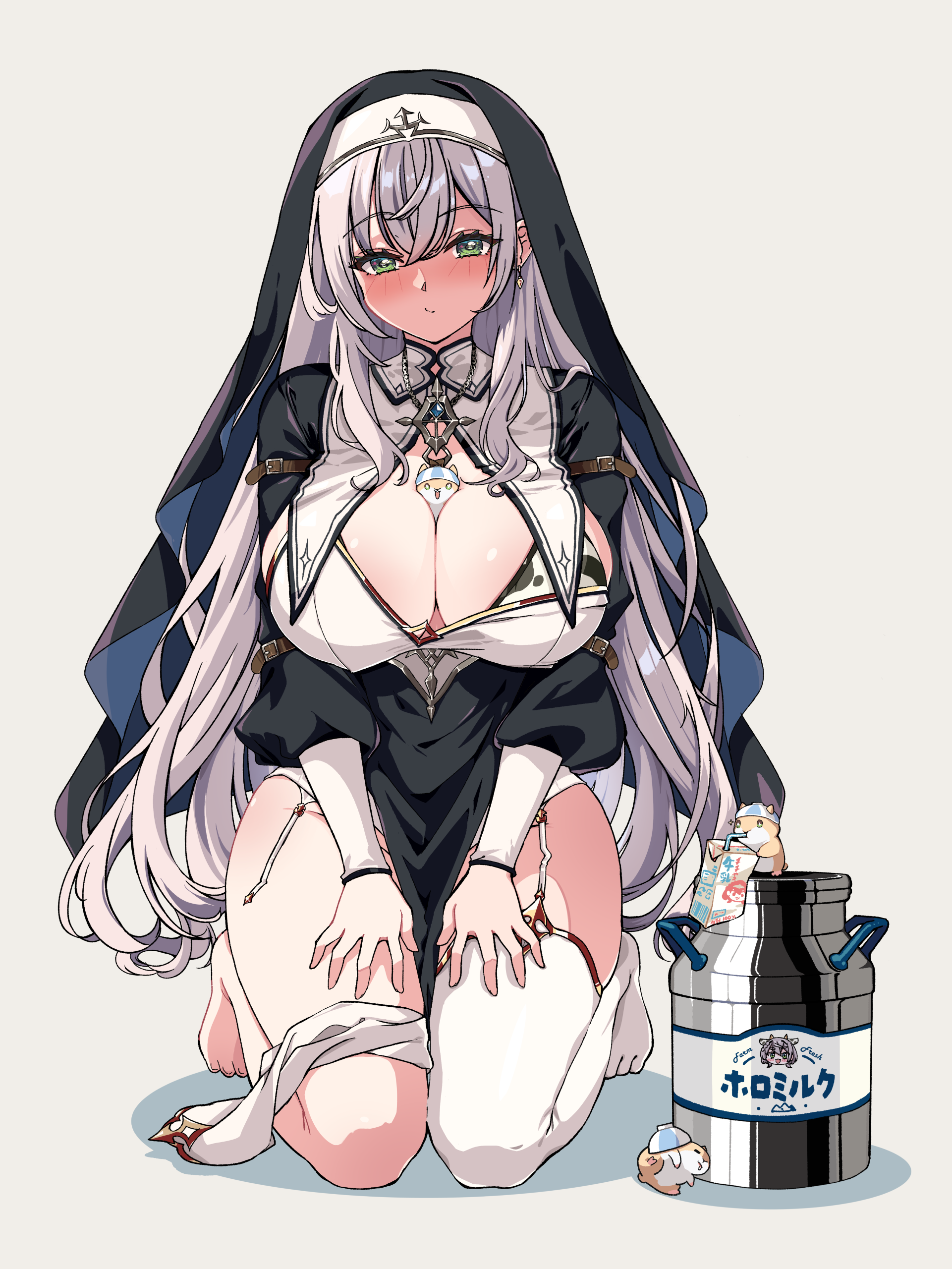 Shirogane Noel (Battle Nun) Rule 34 Image