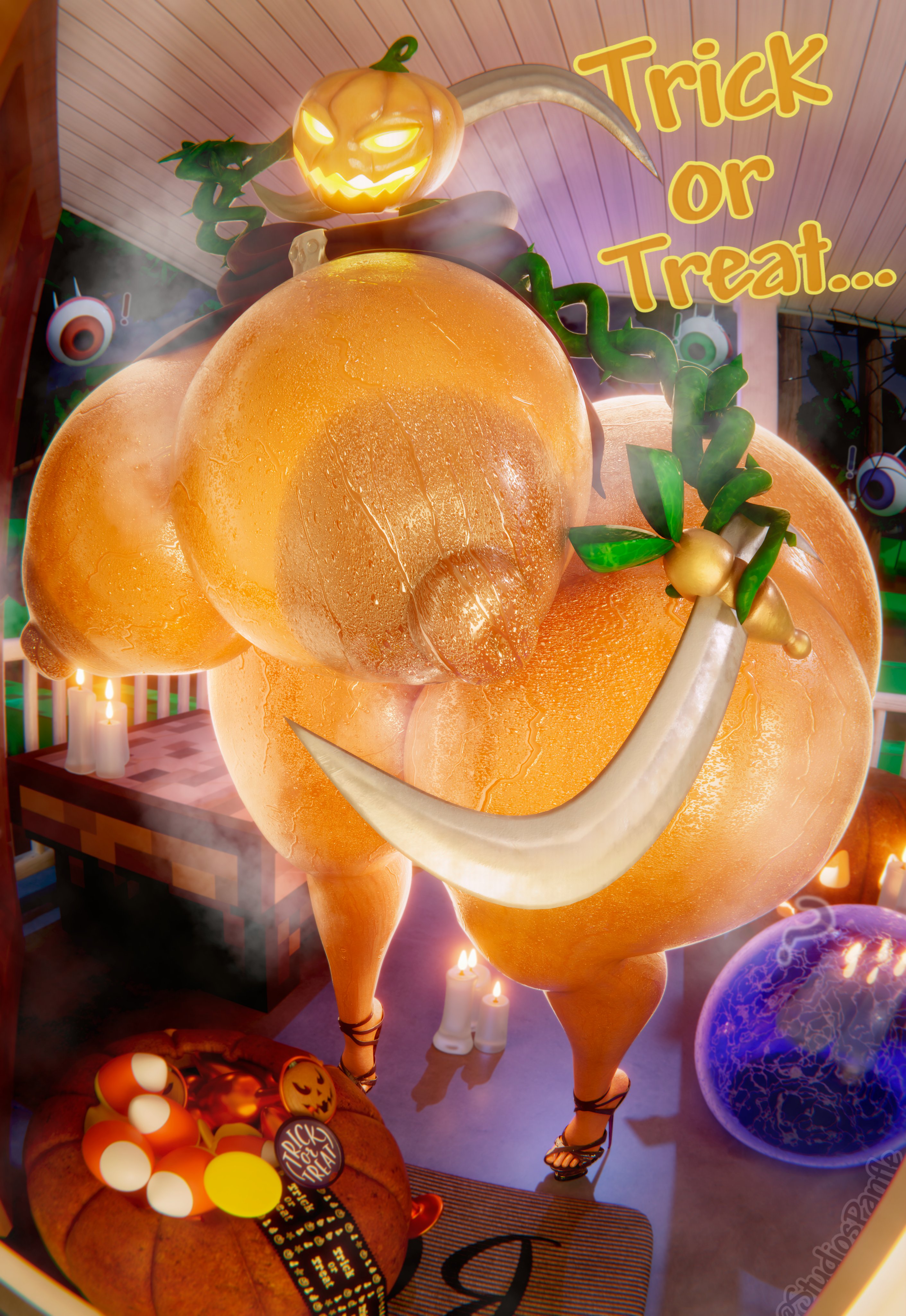 Pumpking (Terraria) Rule 34 Image