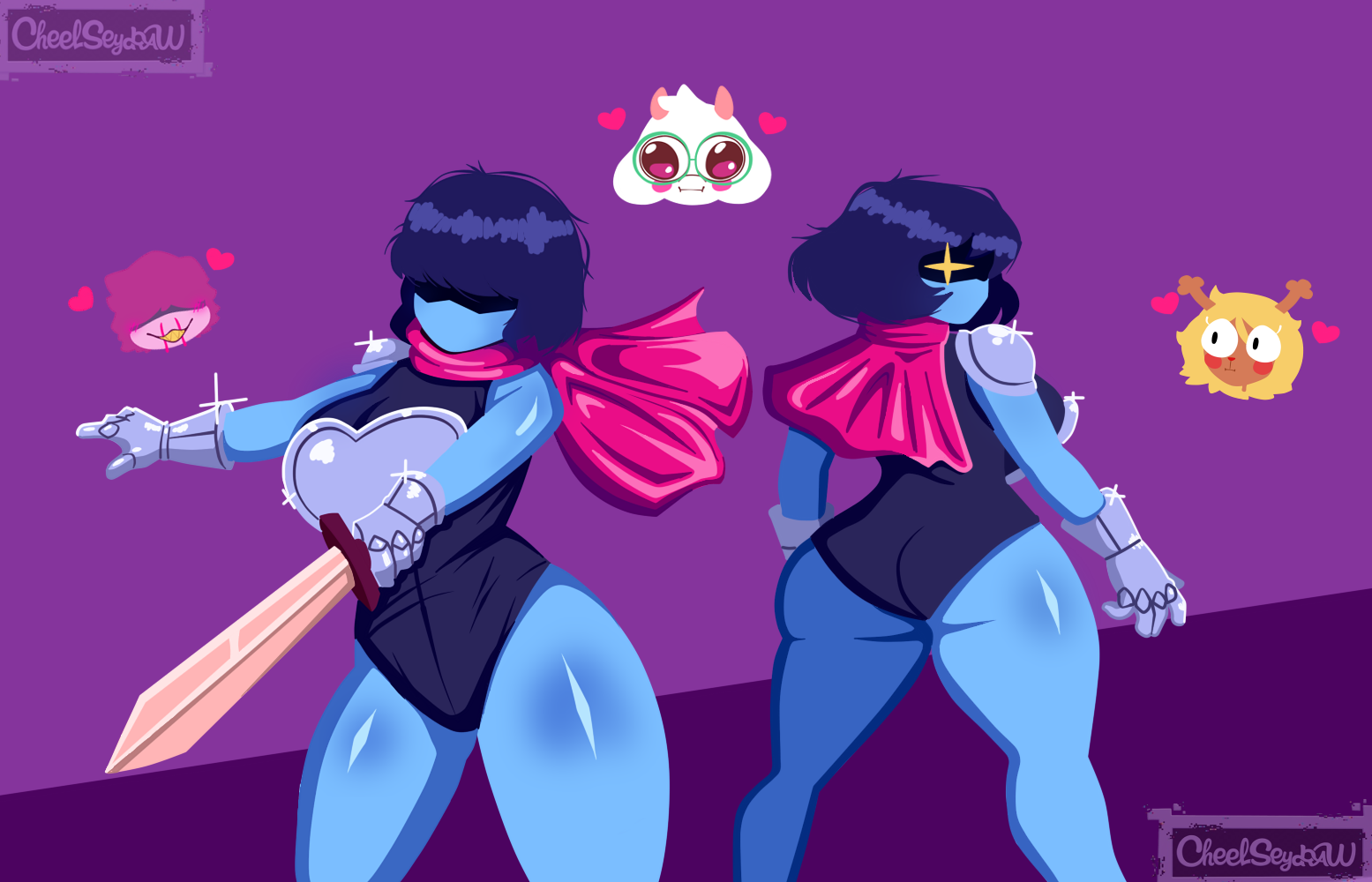 Kris (Deltarune) Rule 34 Image