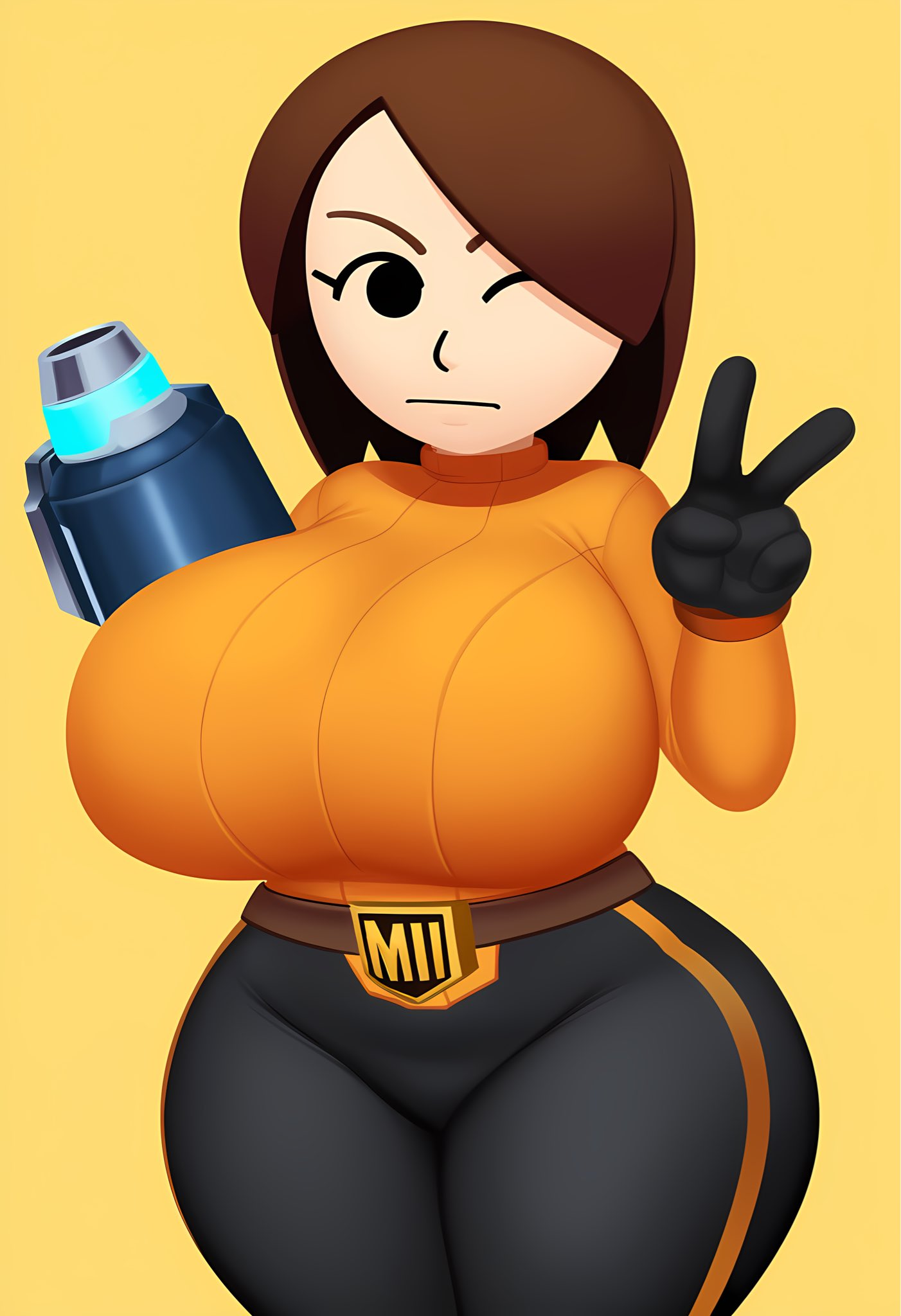 Mii Gunner (Smash Ultimate) Rule 34 Image