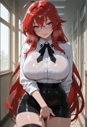 Rias Gremory (High School Dxd) Rule 34 Image