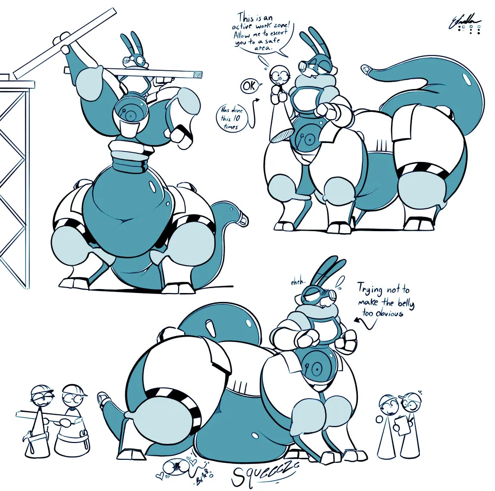 Blushing Rule 34 Image