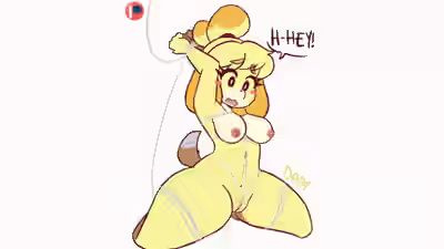 Isabelle (Animal Crossing) Rule 34 Image