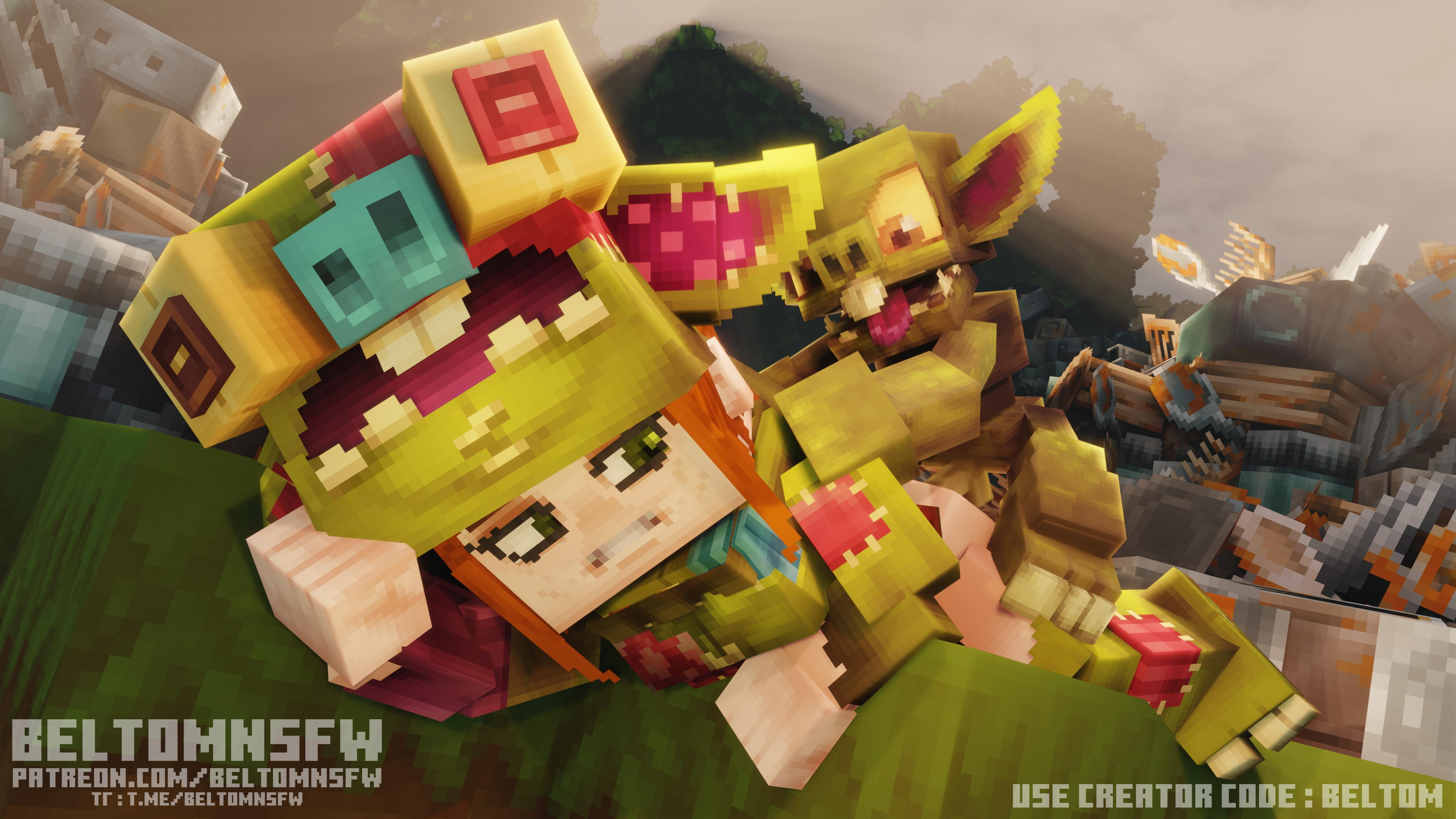 Alex (Minecraft) Rule 34 Image