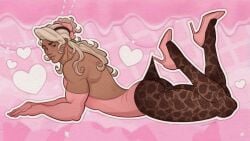 Lace Pantyhose Hooked On Heel (Meme) Rule 34 Image