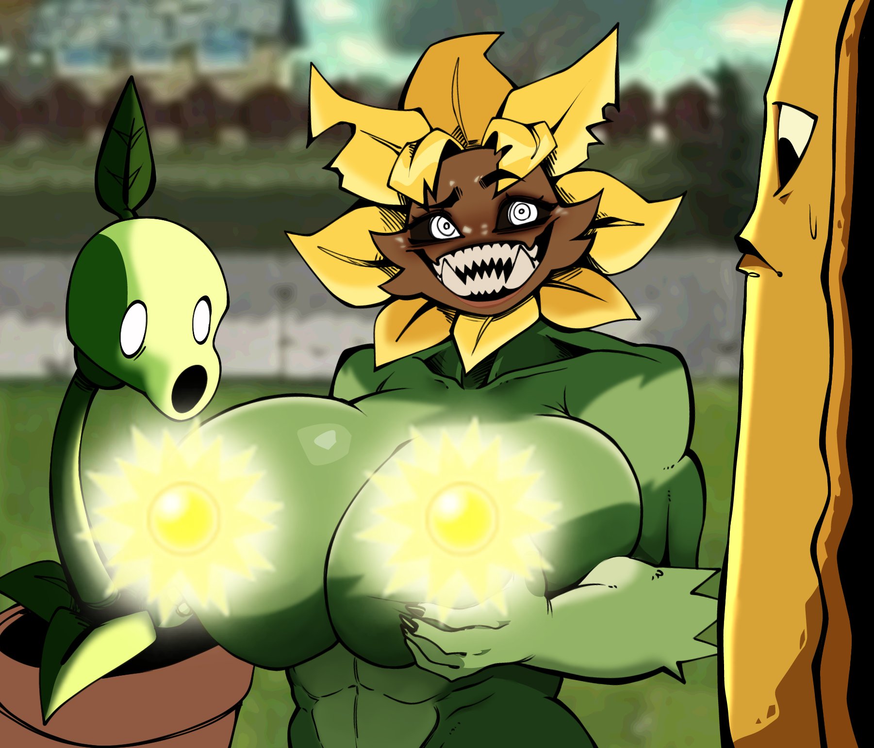 Peashooter (Pvz) Rule 34 Image