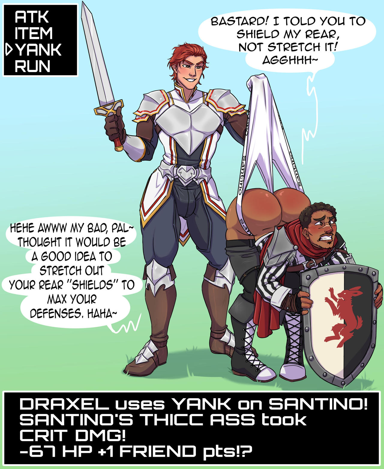 Big Ass (Male) Rule 34 Image