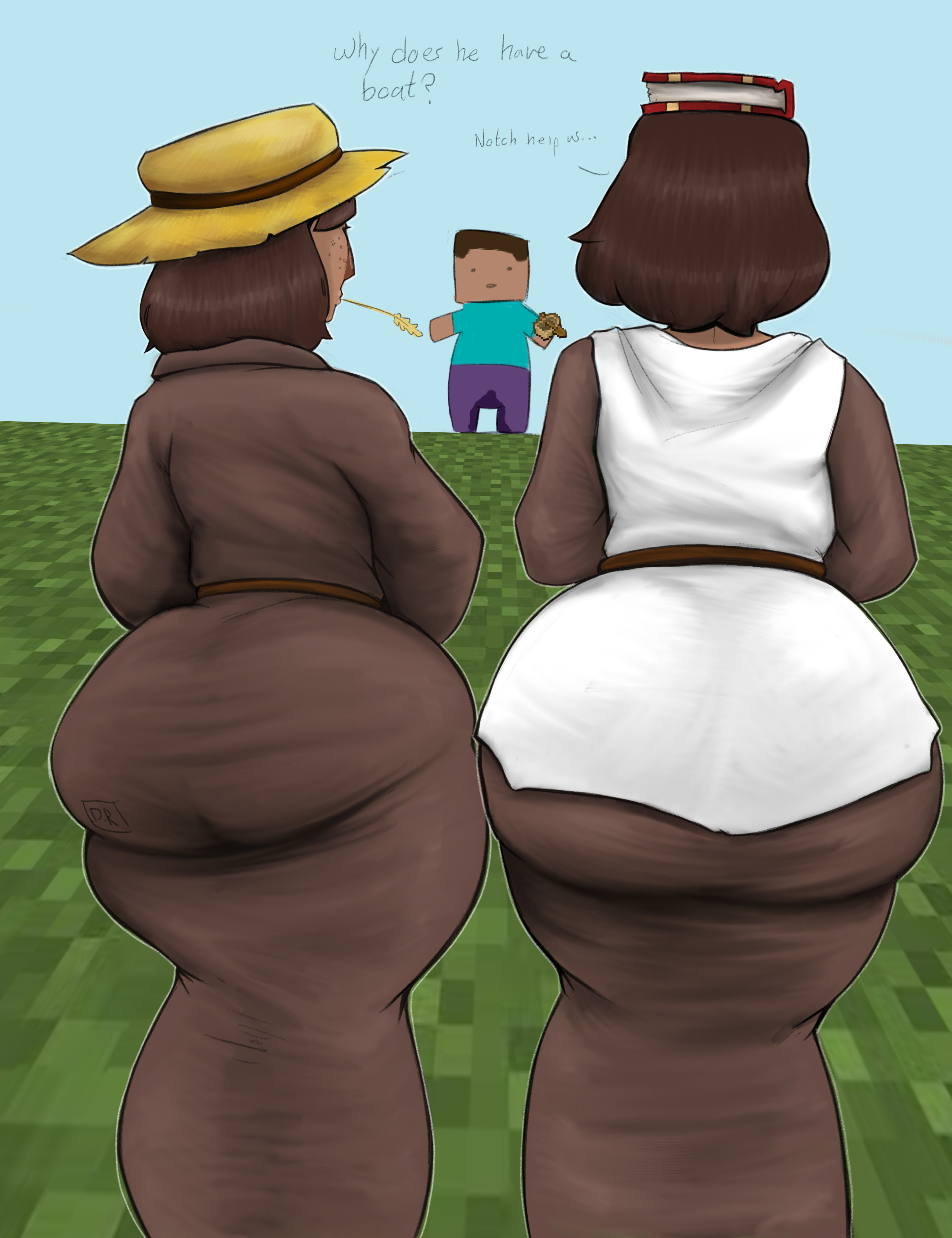 Steve (Minecraft) Rule 34 Image