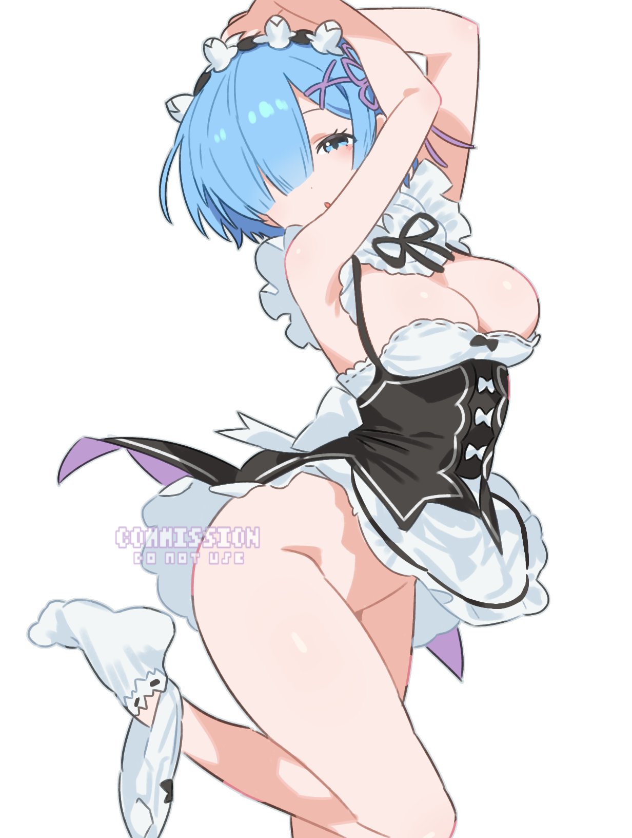 Rem (Re:Zero) Rule 34 Image