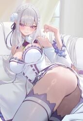 Emilia (Re:Zero) Rule 34 Image