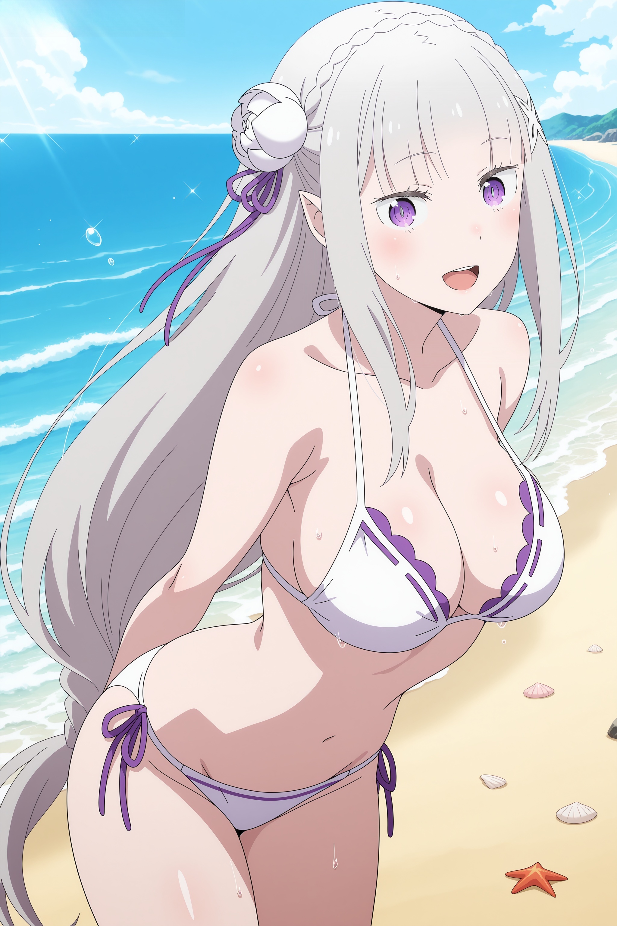 Emilia (Re:Zero) Rule 34 Image