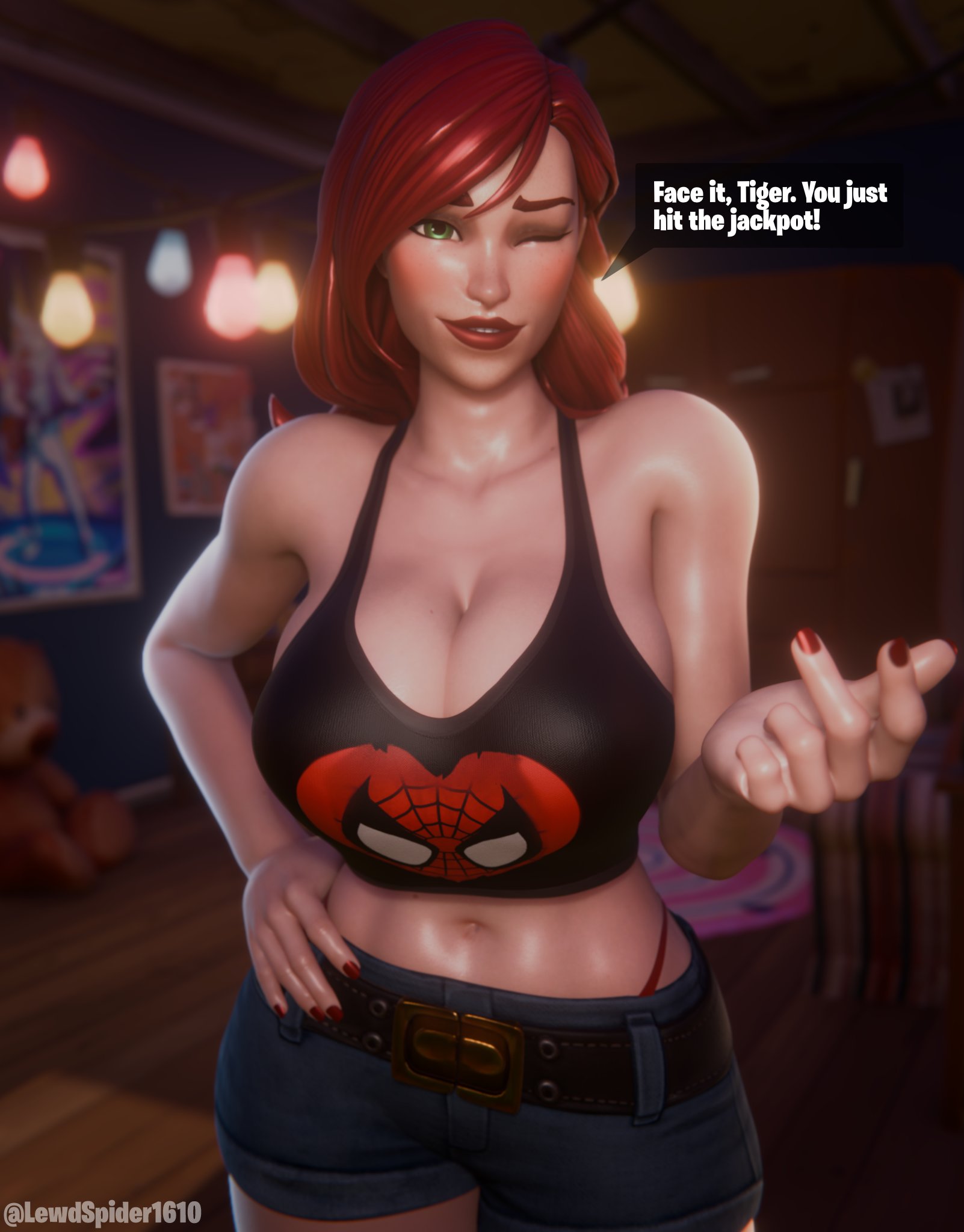 Mary Jane Watson (Fortnite) Rule 34 Image