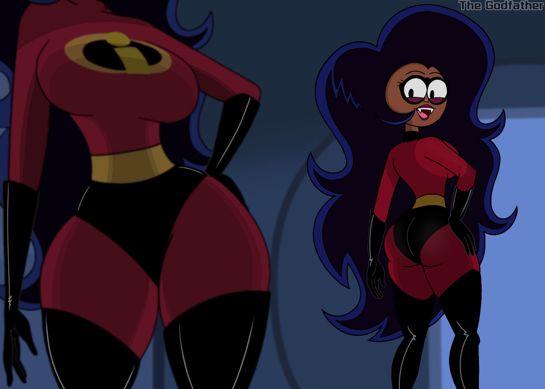 Elastigirl (Cosplay) Rule 34 Image