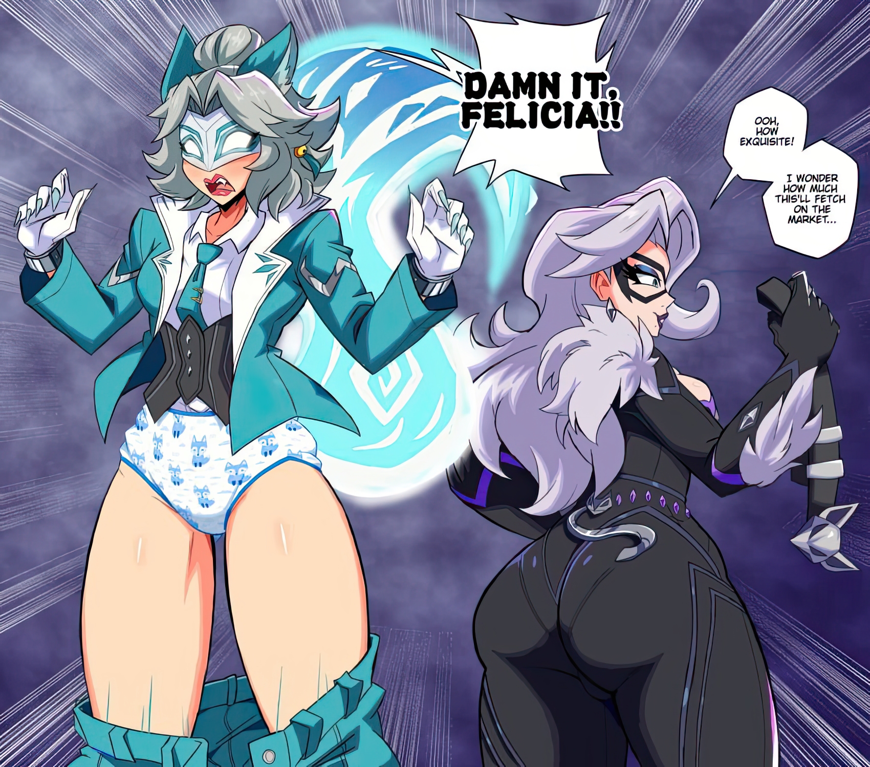 Black Cat (Marvel) Rule 34 Image