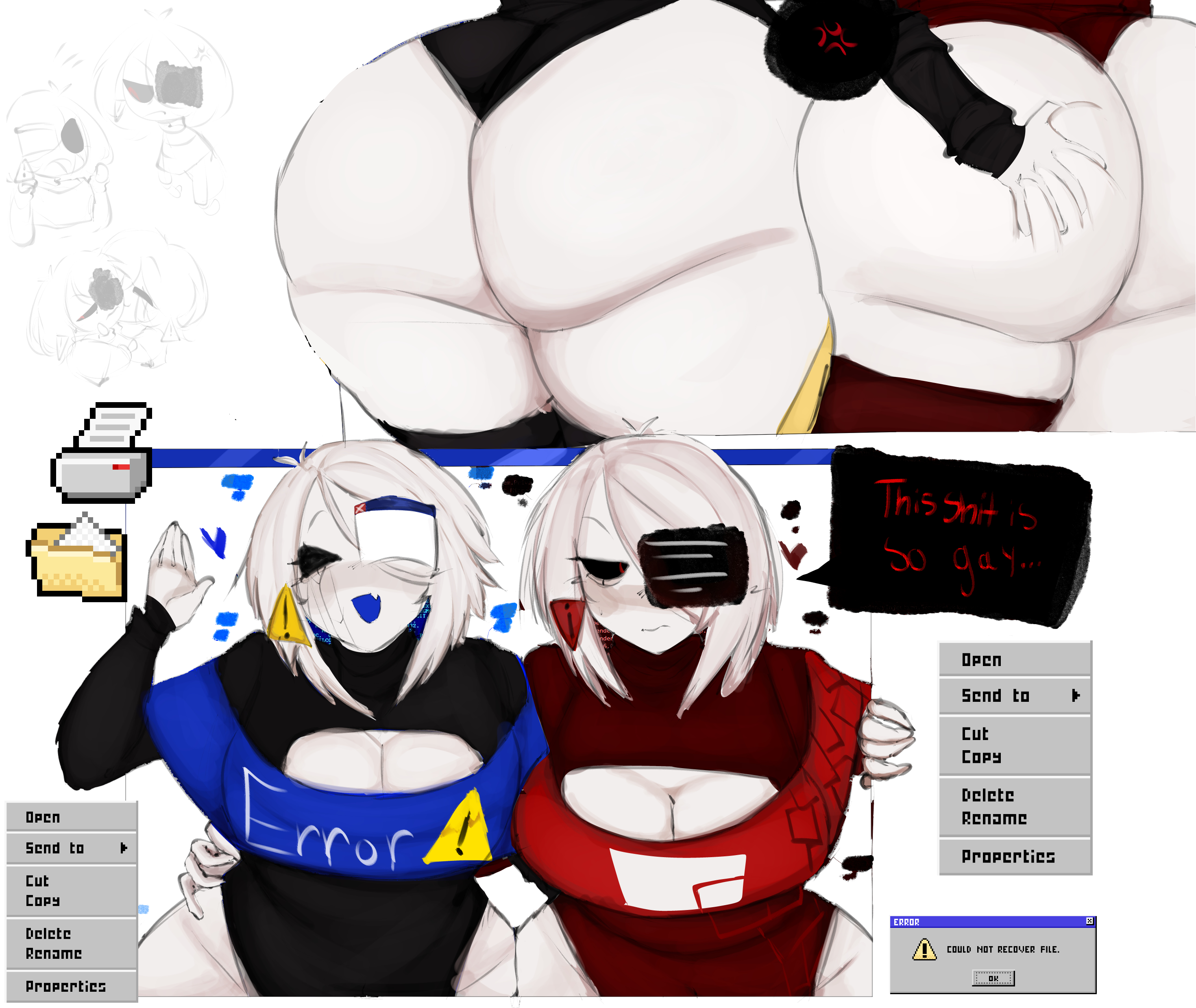 Ass Bigger Than Head Rule 34 Image