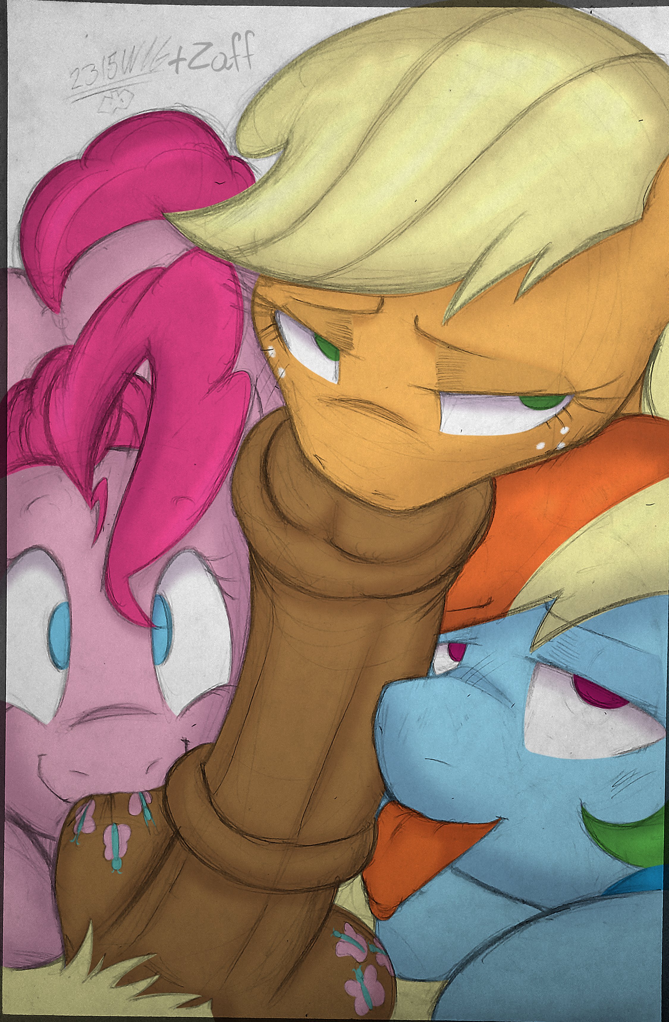 Applejack (Mlp) Rule 34 Image