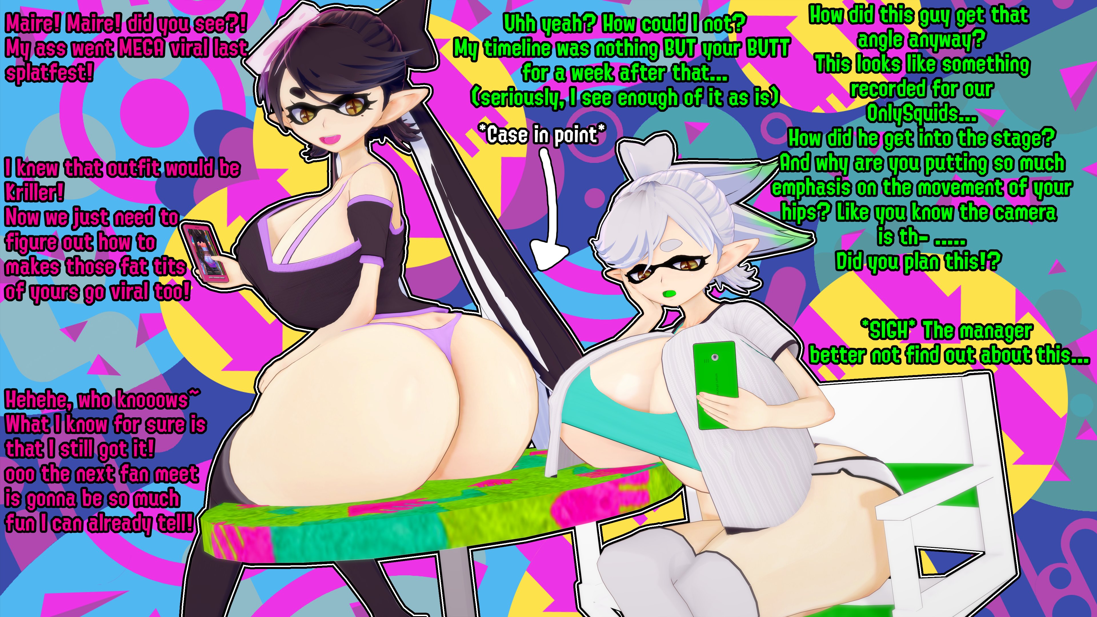 Callie (Splatoon) Rule 34 Image