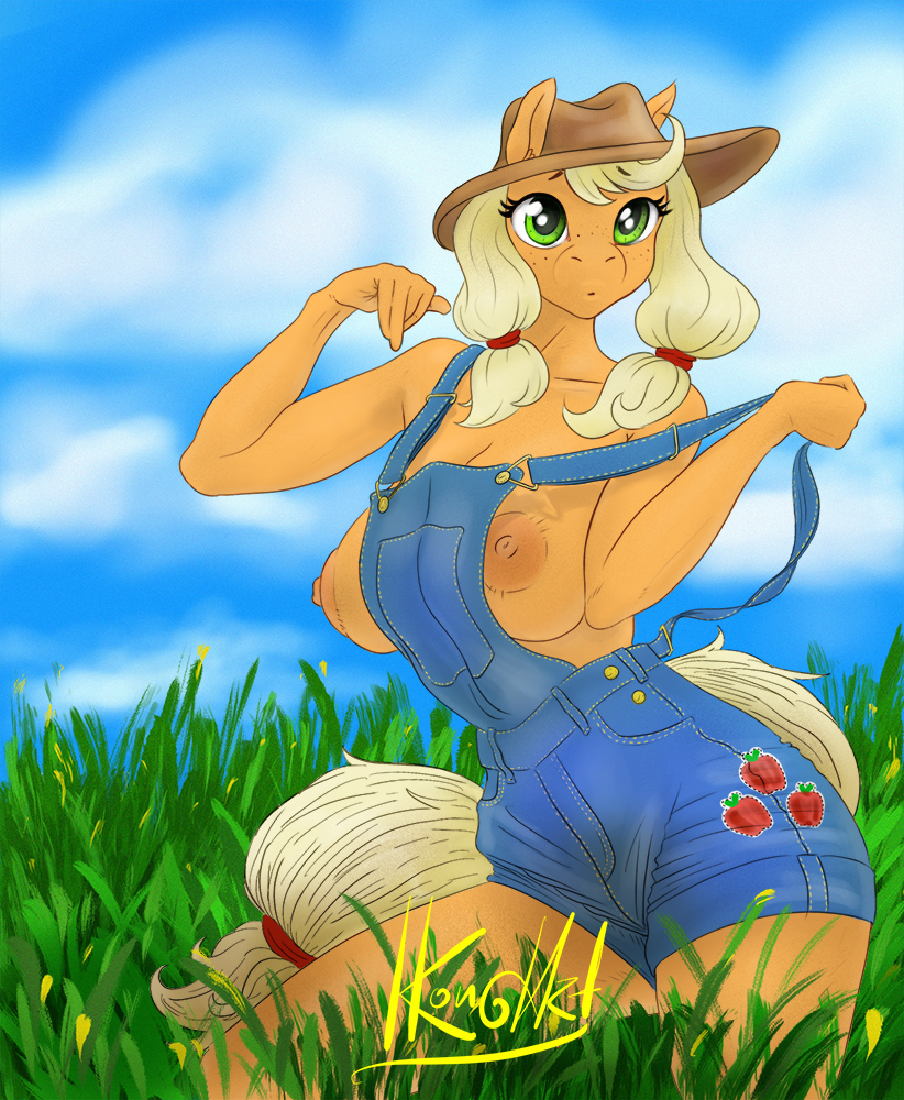 Applejack (Mlp) Rule 34 Image