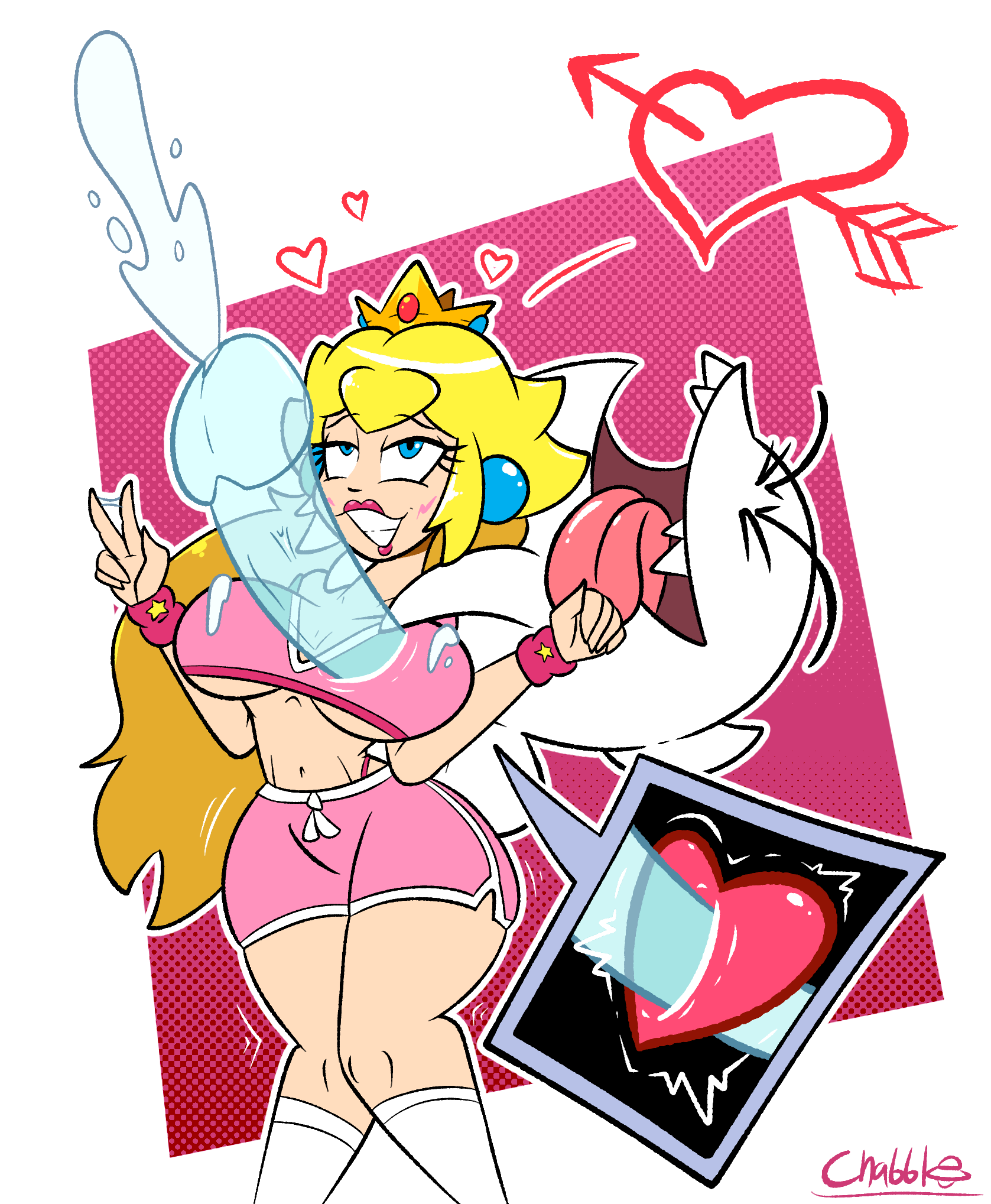 Boo (Mario) Rule 34 Image