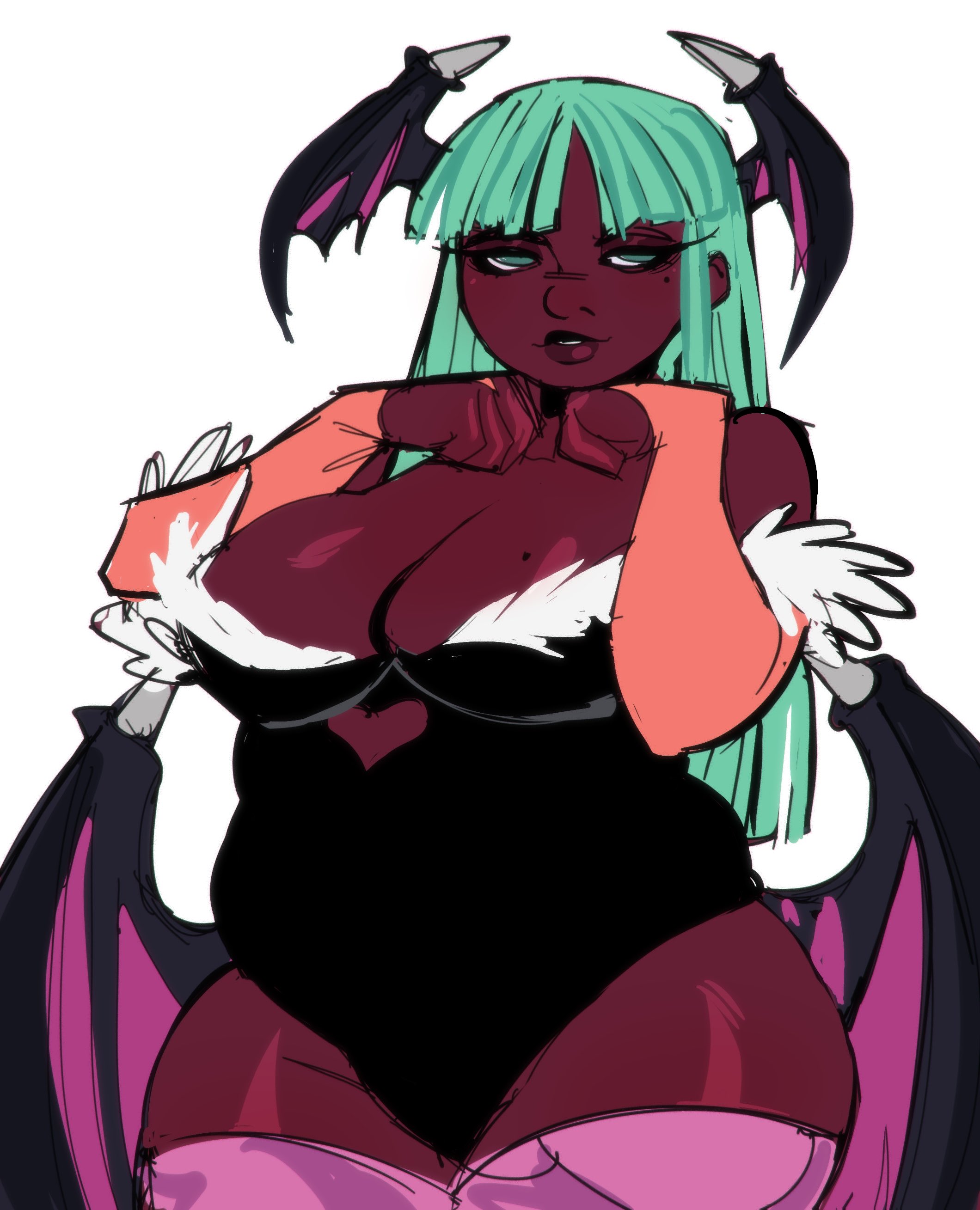 Morrigan Aensland (Darkstalkers) Rule 34 Image