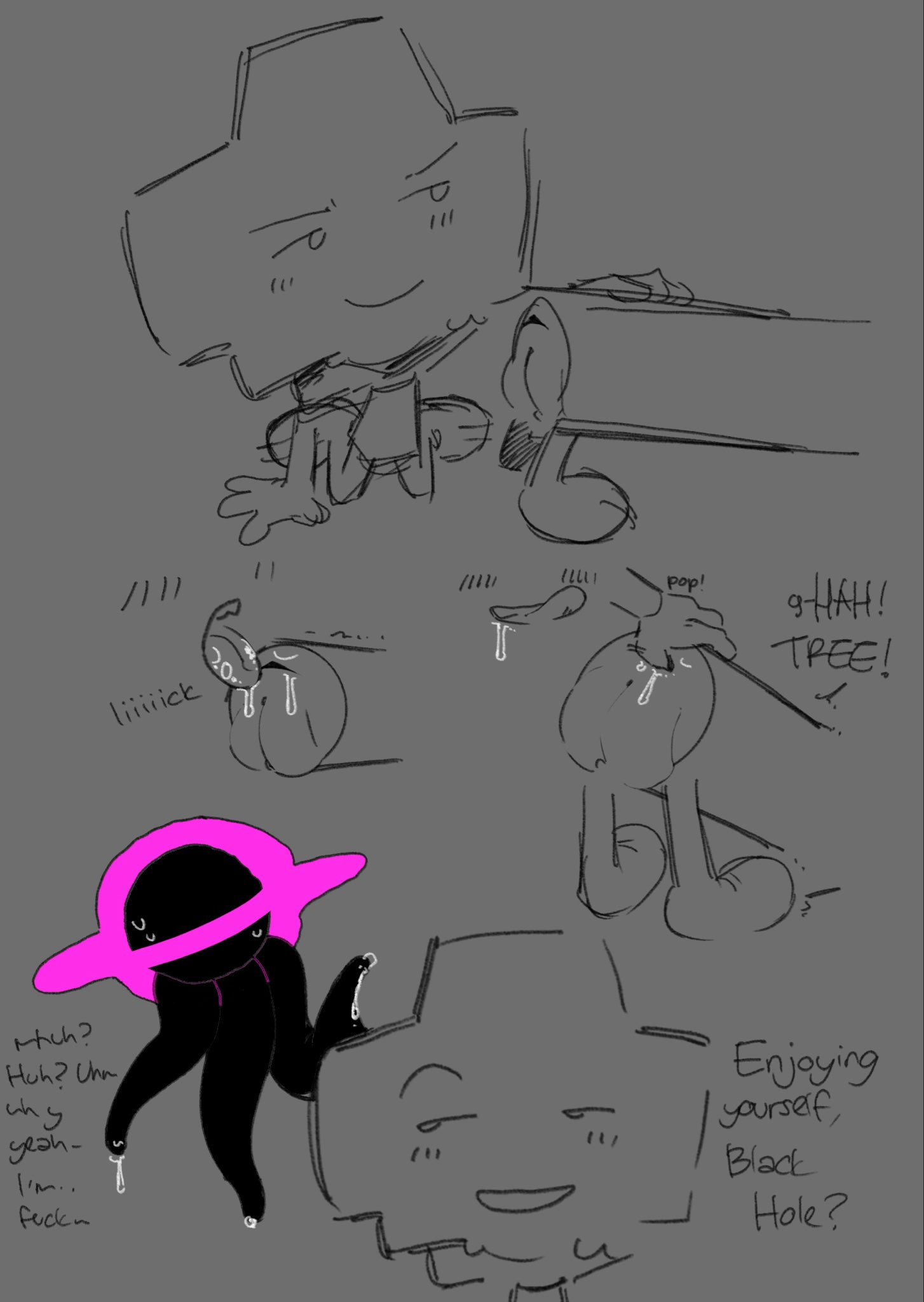 Black Hole (Bfdi) Rule 34 Image