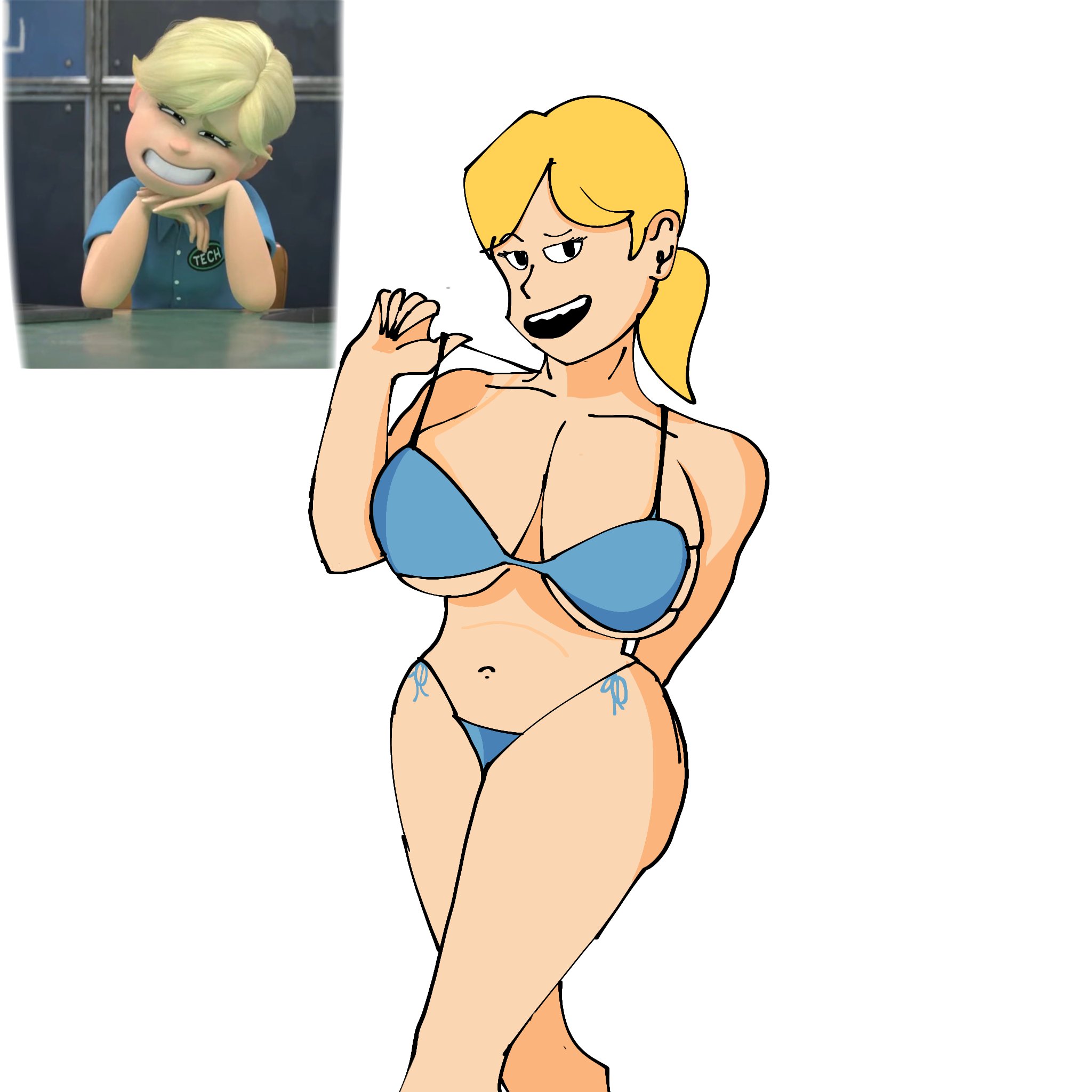 Tech Team Girl (The Bad Guys 2) Rule 34 Image