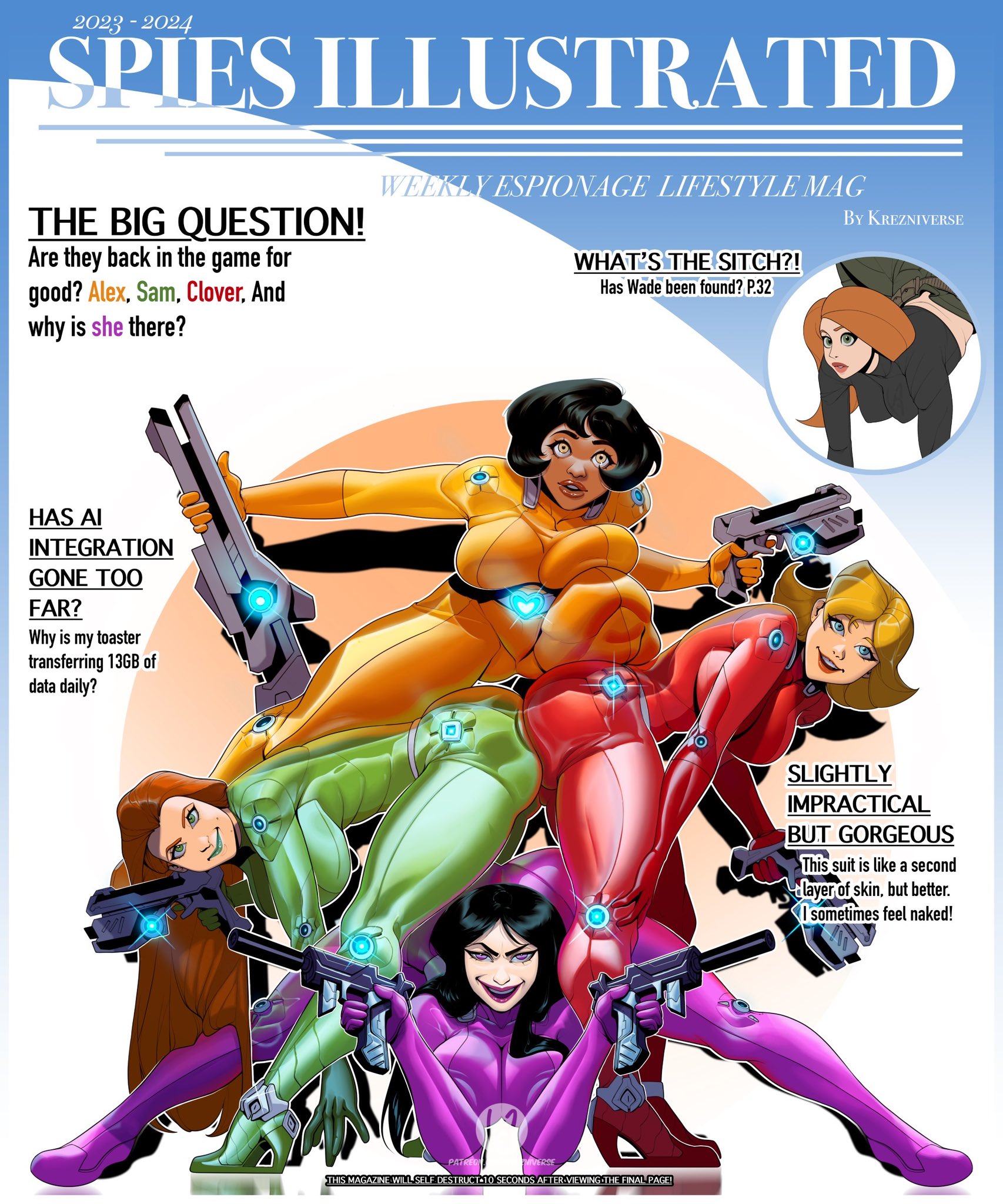 Alex (Totally Spies) Rule 34 Image
