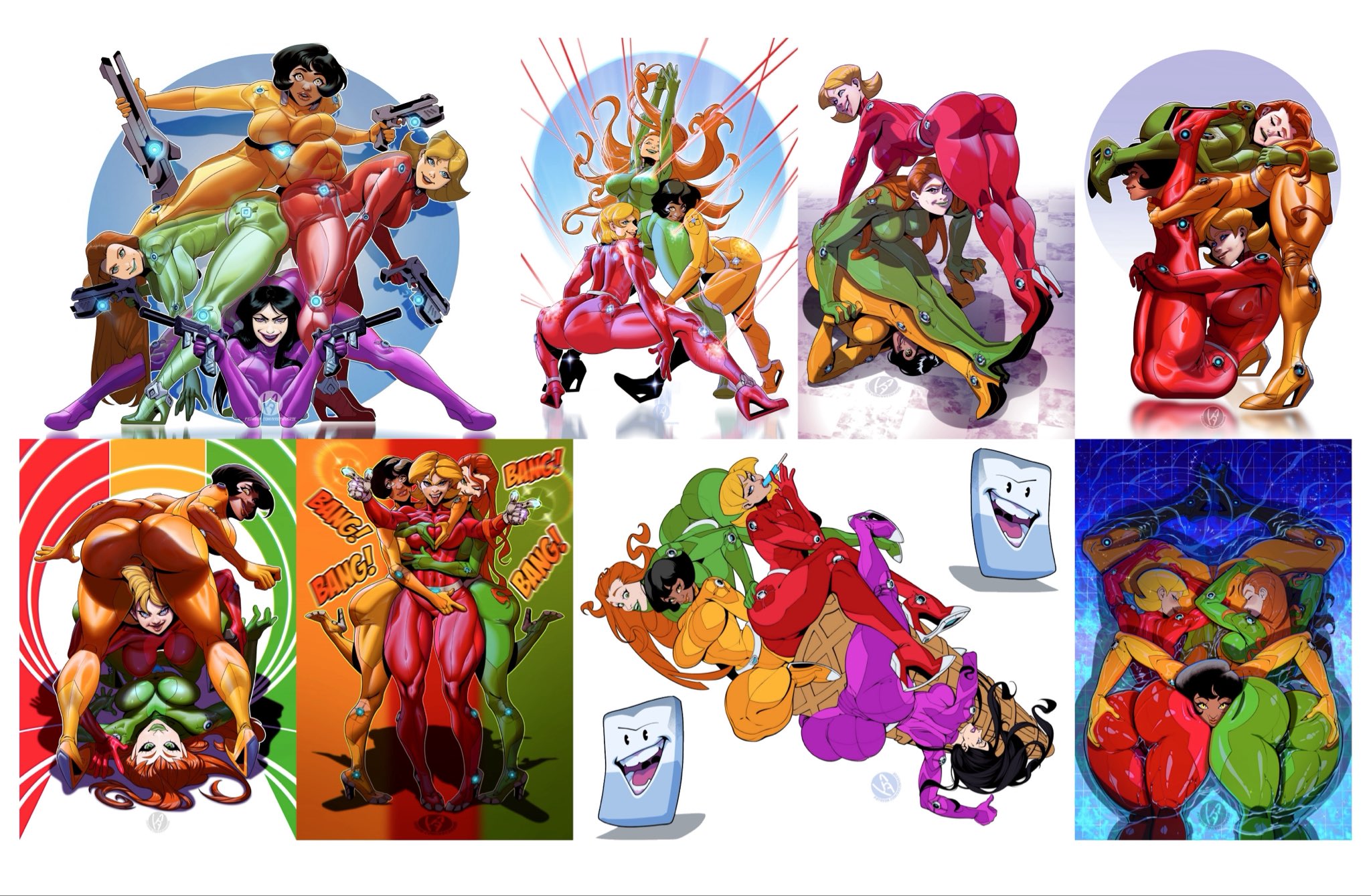 Alex (Totally Spies) Rule 34 Image