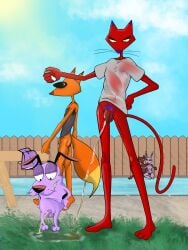 Bunny (Courage The Cowardly Dog) Rule 34 Image