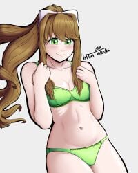 Monika (Doki Doki Literature Club) Rule 34 Image