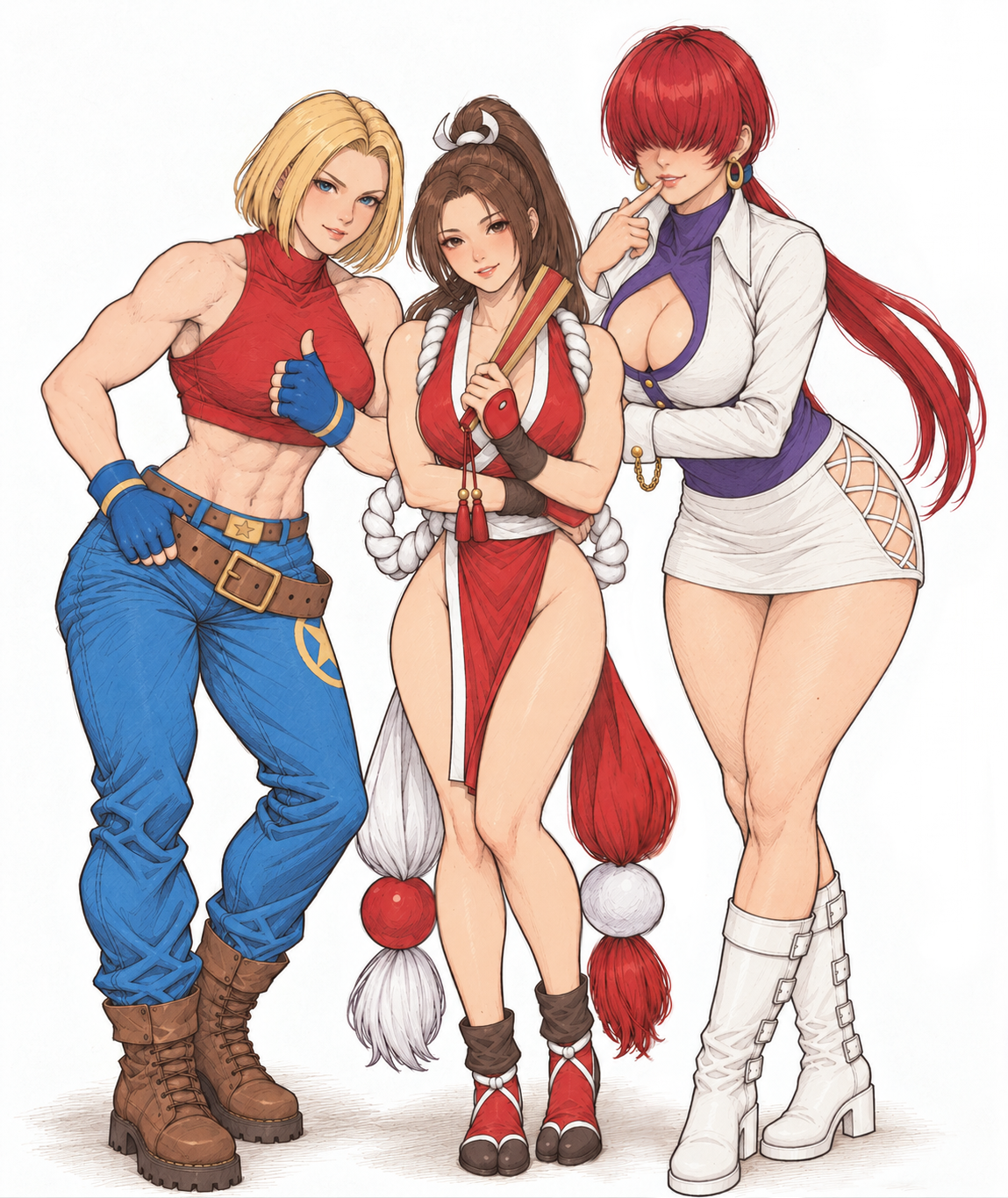 Shermie (Kof) Rule 34 Image