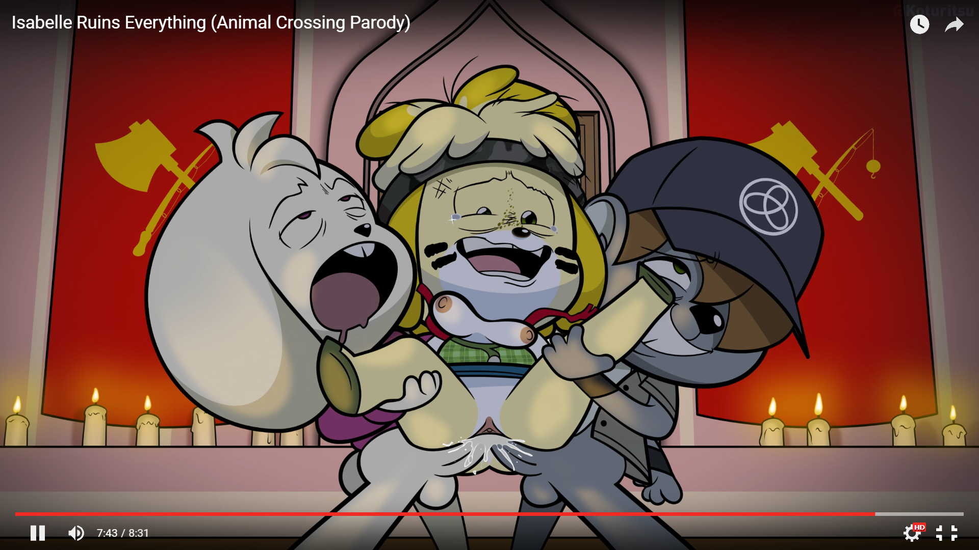 Isabelle (Animal Crossing) Rule 34 Image