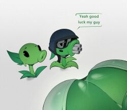 Gatling Pea (Pvz) Rule 34 Image