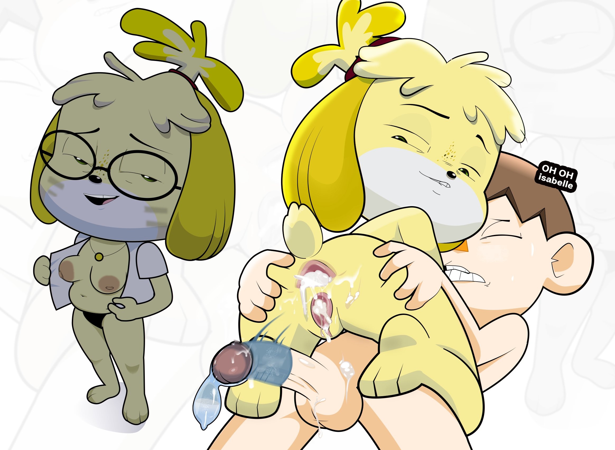 Isabelle (Animal Crossing) Rule 34 Image