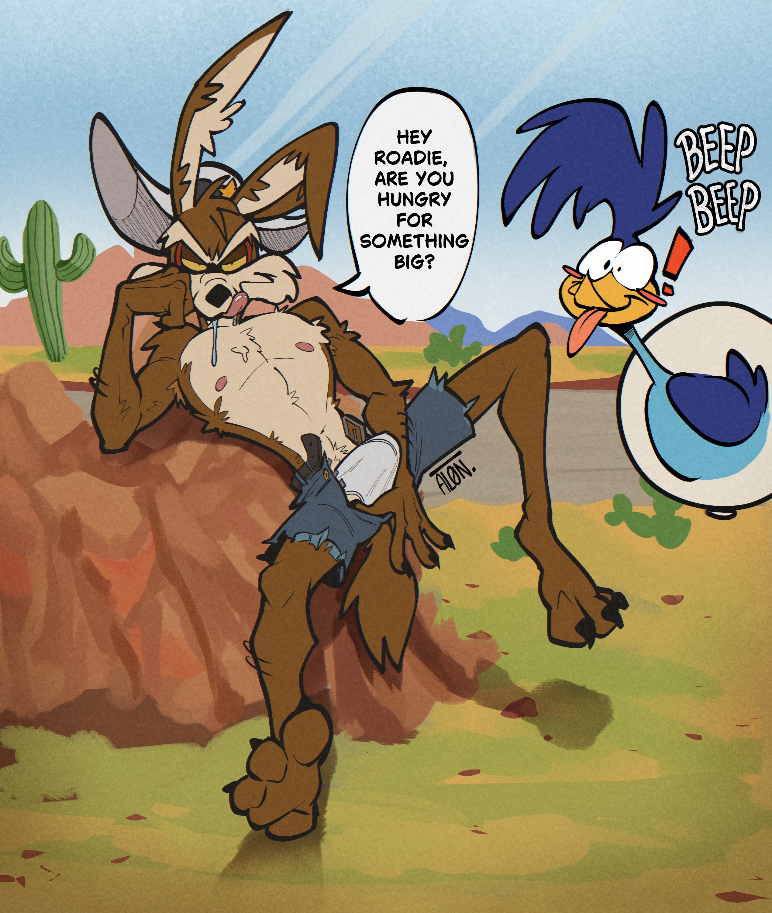 Road Runner (Looney Tunes) Rule 34 Image