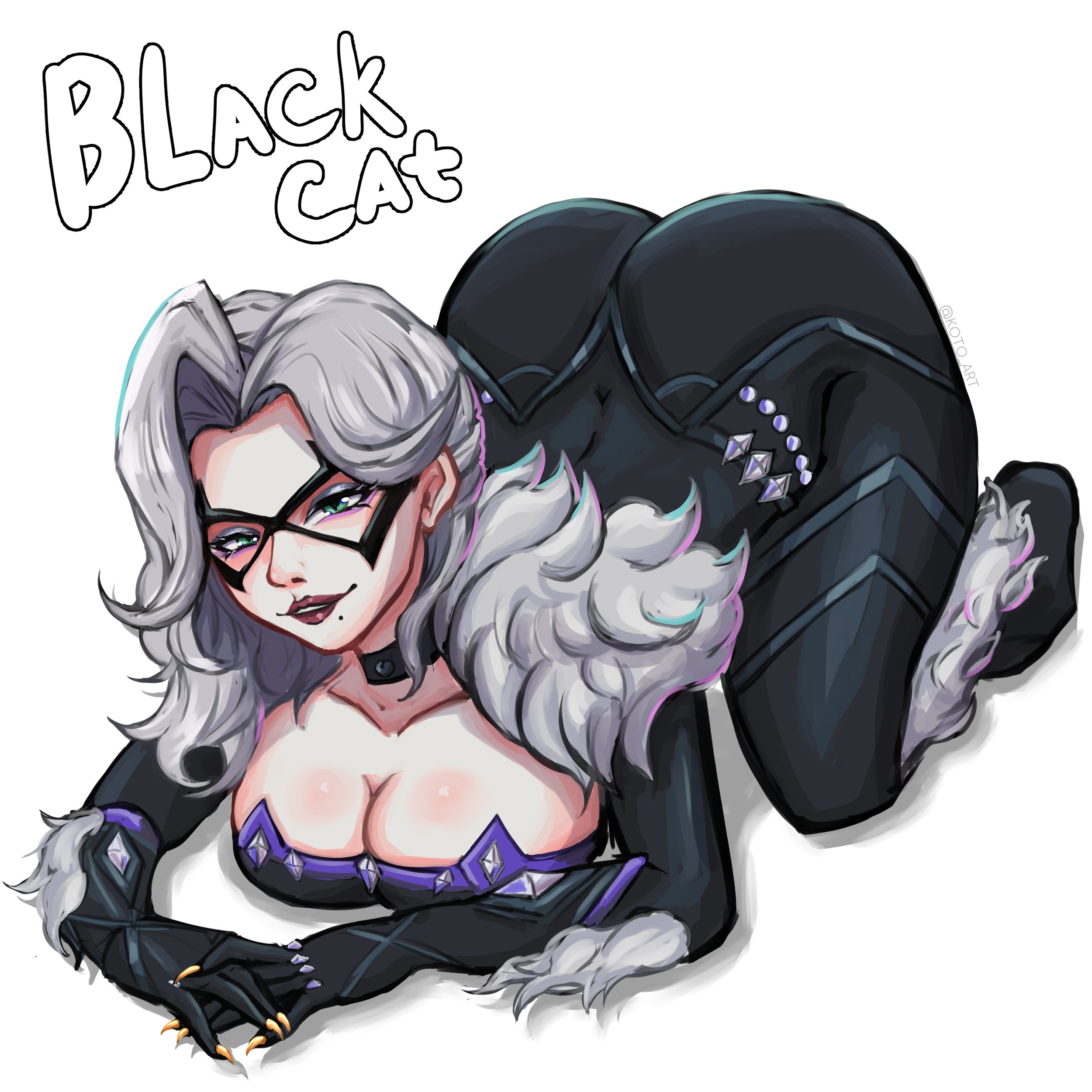 Black Cat (Marvel) Rule 34 Image