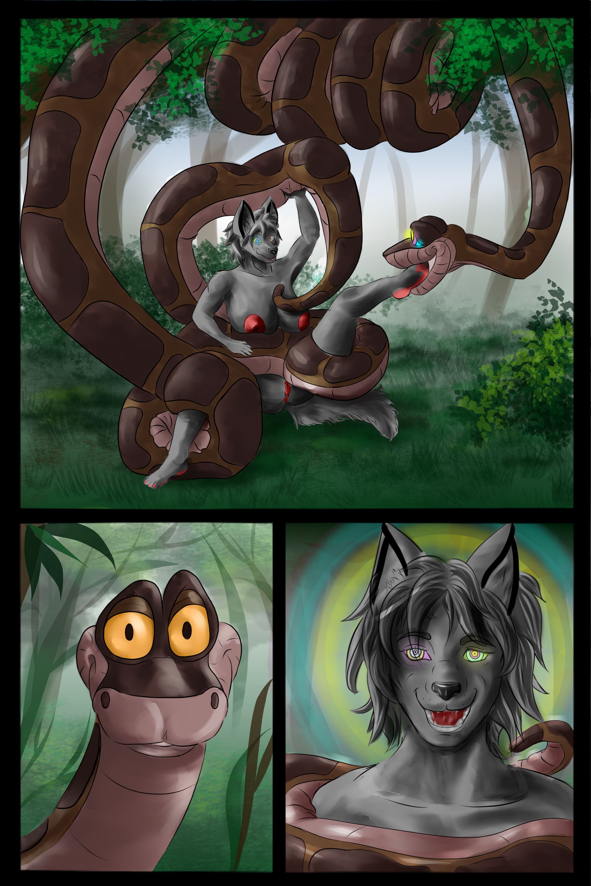 Kaa (Jungle Book) Rule 34 Image