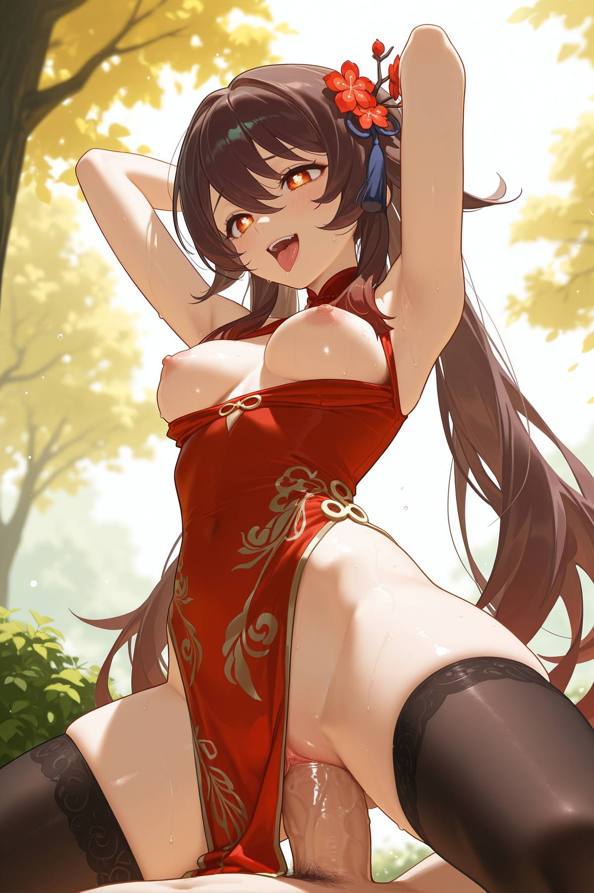 Hu Tao (Genshin Impact) Rule 34 Image