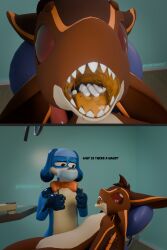 Bluebow (Character) Rule 34 Image