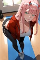 Zero Two (Darling In The Franxx) Rule 34 Image