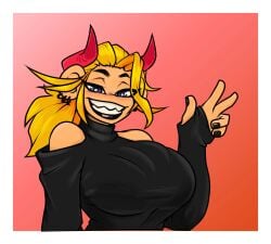 Big Breasts Rule 34 Image