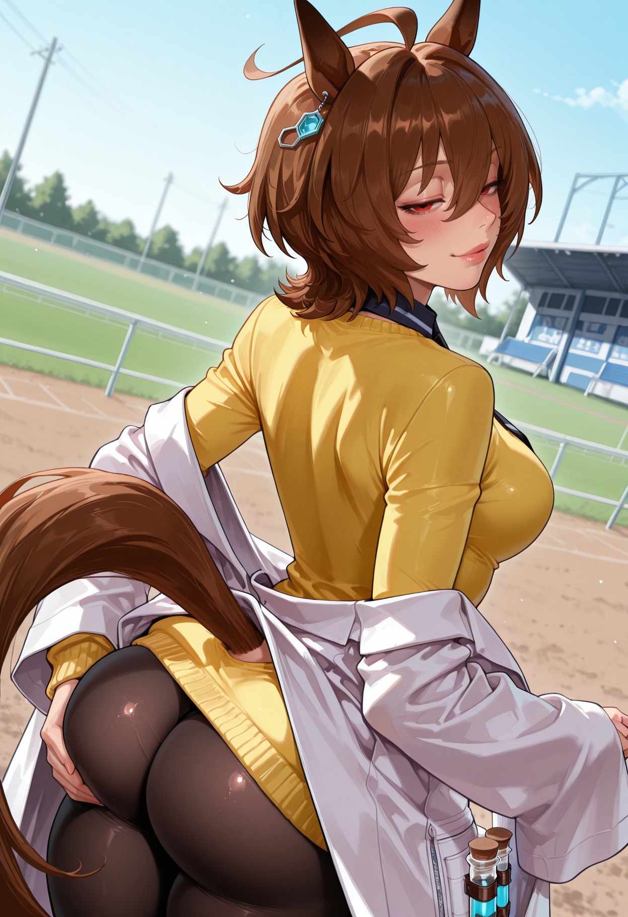 Agnes Tachyon (Umamusume) Rule 34 Image