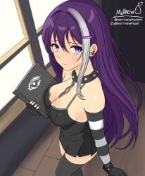 Yuri (Doki Doki Literature Club) Rule 34 Image