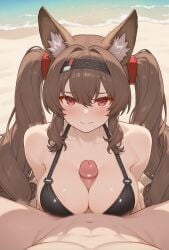 Angelina (Arknights) Rule 34 Image