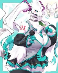Hatsune Miku (Cosplay) Rule 34 Image