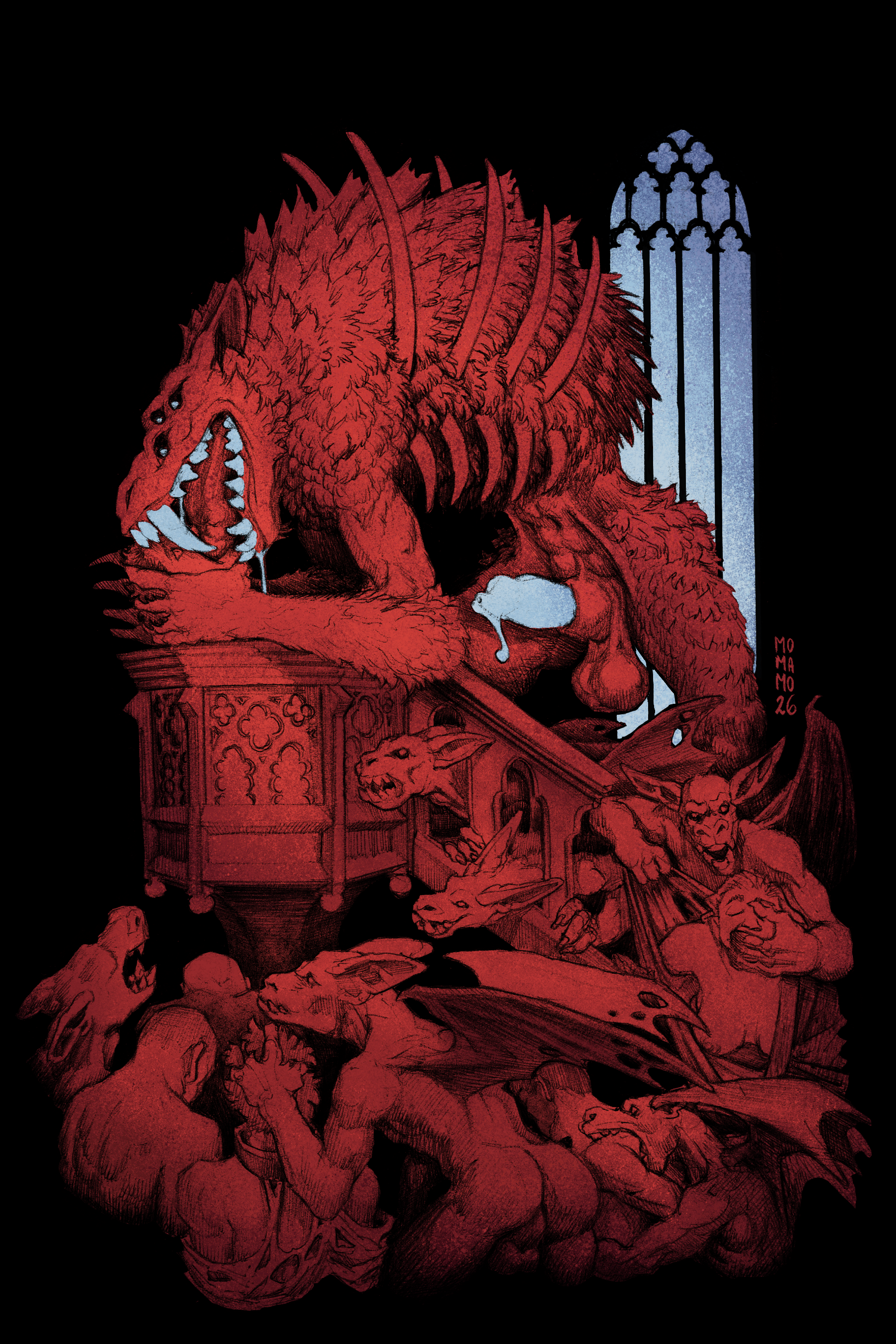 Blue Fangs (Castlevania) Rule 34 Image