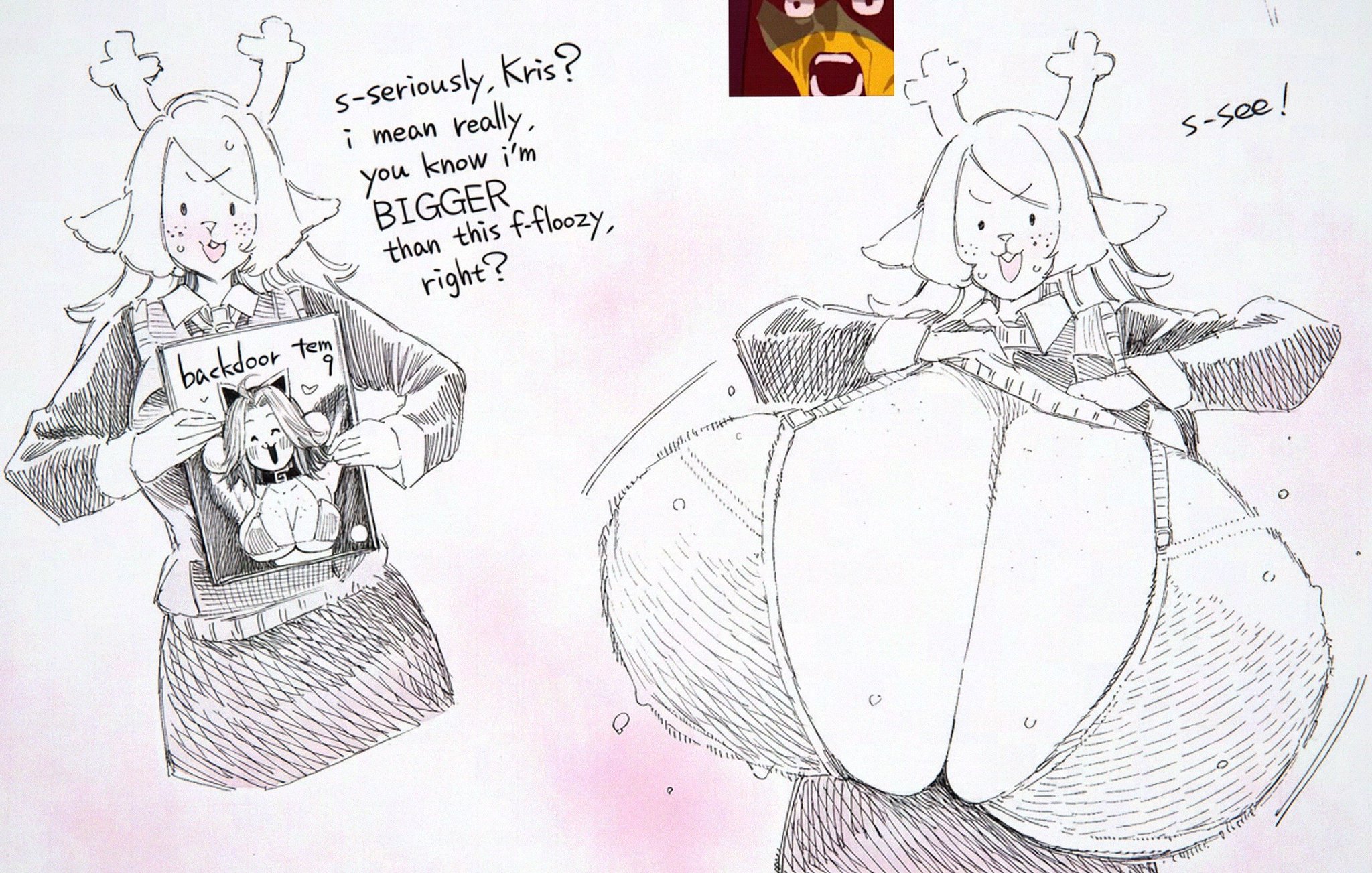 Kris (Deltarune) Rule 34 Image